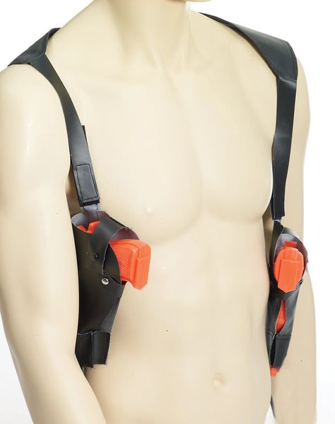 *Double Gun Holster Police Detective Accessory, Cops - After Halloween Sale