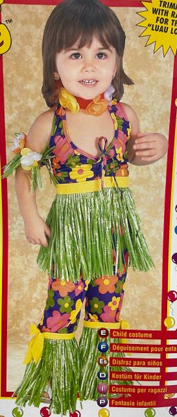 Kids on sale hula costume