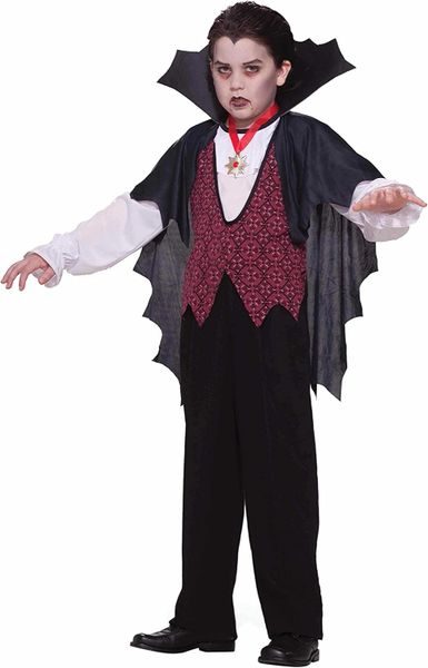 *Vampire Costume, Boys - Dracula - Halloween