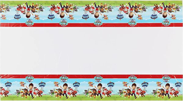 Paw Patrol Birthday Party Rectangle Table Covers, 54x84in - Licensed