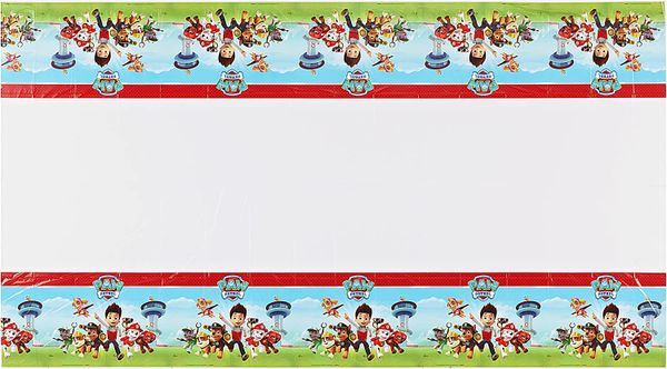 *Paw Patrol Party Table Covers, 54x84in