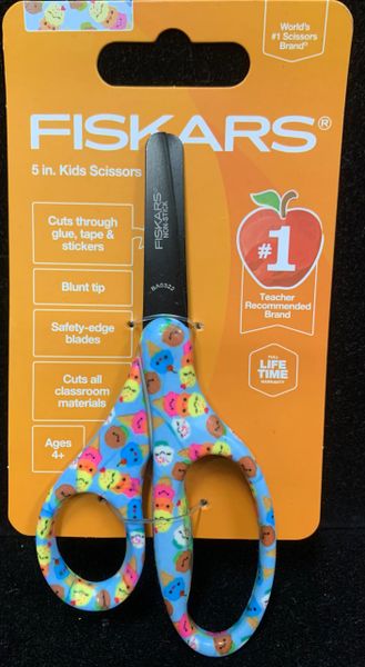 Kids Ice Cream Safety Edge Blade Scissors, Rounded Edge