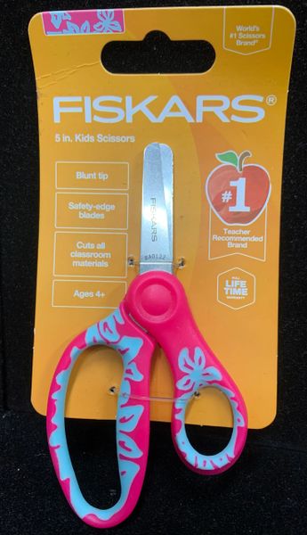 Kids Pink Safety Edge Blade Scissors, Rounded Edge