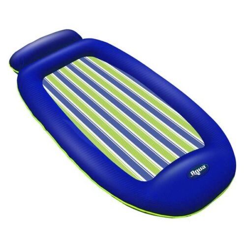 *Aqua Deluxe Comfort Lounge, Pool Float XL, 70in - Inflatable Summer Raft