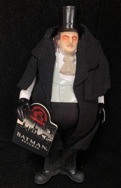 Rare Vintage Batman Returns Penguin Danny Devito Action Figure, 8.5in - 1992