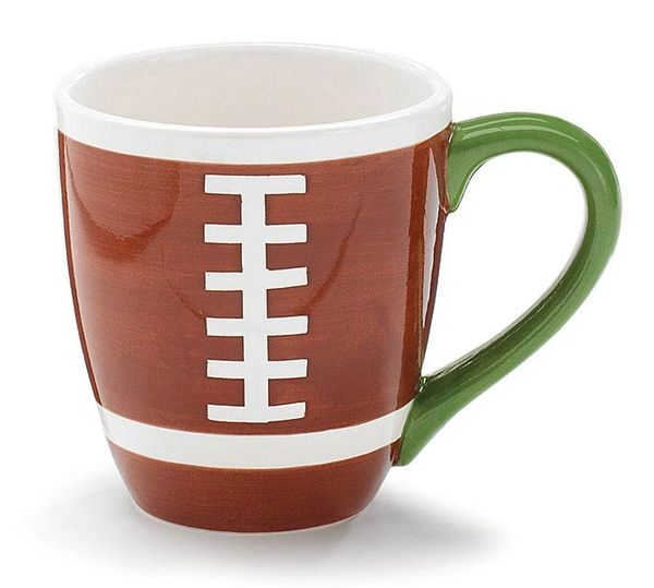 NFL Football Mug - Sports Fans Ceramic Coffee Mug, Hand-Painted - 13oz - Dad Gifts - Fathers Day - 2022