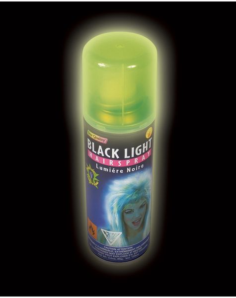 *Black Light Hair Spray Paint - Halloween - Glow in the Dark