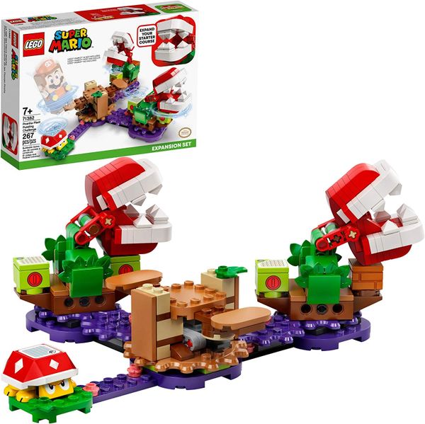 LEGO Super Mario Piranha Plant Puzzling Challenge Expansion Set 267pcs 71382