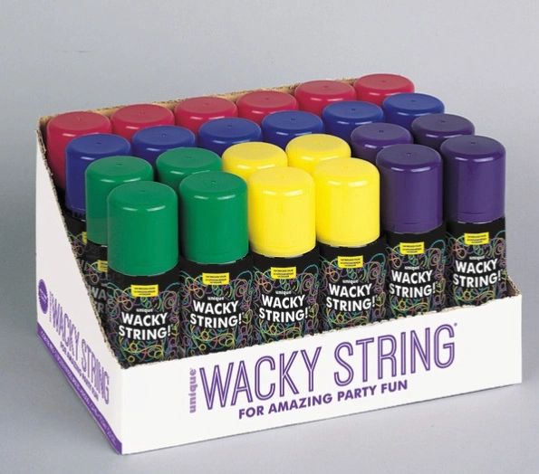 BOGO SALE - Wacky Silly String Spray Can - Birthday Fun - Purim - Celebration