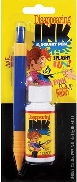 BOGO SALE - Disappearing Ink & Squirt Pen Prank - April Fools Jokes