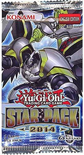 YuGiOh! Star Pack Konami Trading Cards, 1 Pack - 2014