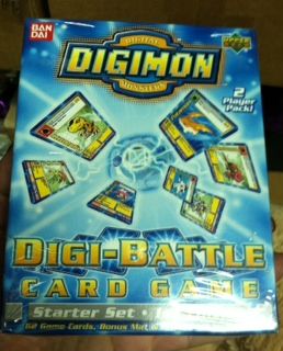 *Rare Digimon Digi-Battle Trading Card Game Starter 1st Edition - 2000