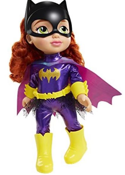 *DC Super Hero Batgirl Toddler Toy Doll Figure, 15in