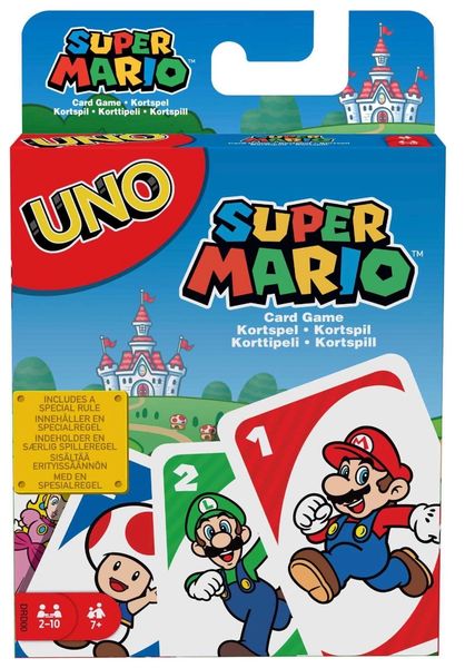 Uno Card Game - Super Mario - Kids Board Games