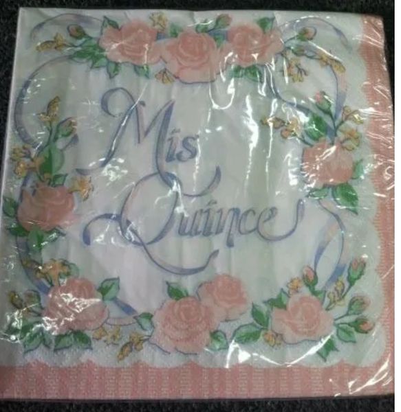 *Mis Quince Napkins - Sweet 15 Birthday - Party Sale