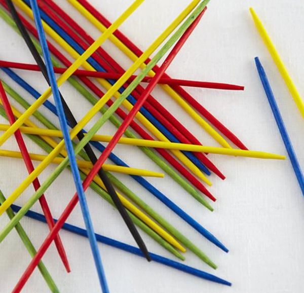 Rare Vintage 4-5-6 Pick Up Sticks Item 131/12 - 456 pick up sticks