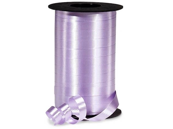 Wide Lavender Crimped Curling Ribbon, 3/8 Inch by 250 Yards