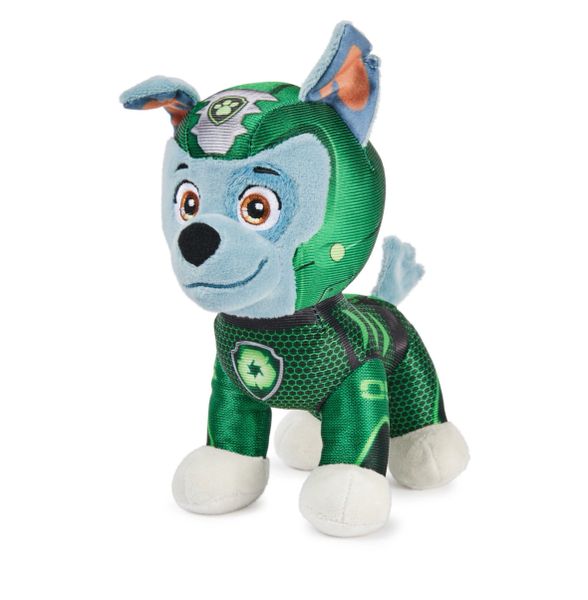 Paw Patrol Aqua Pups, Rocky Plush, 8in - Bath Fun - Water Play