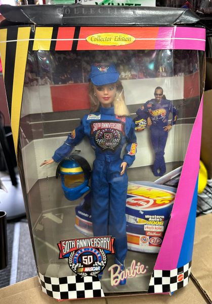 50th anniversary best sale nascar barbie