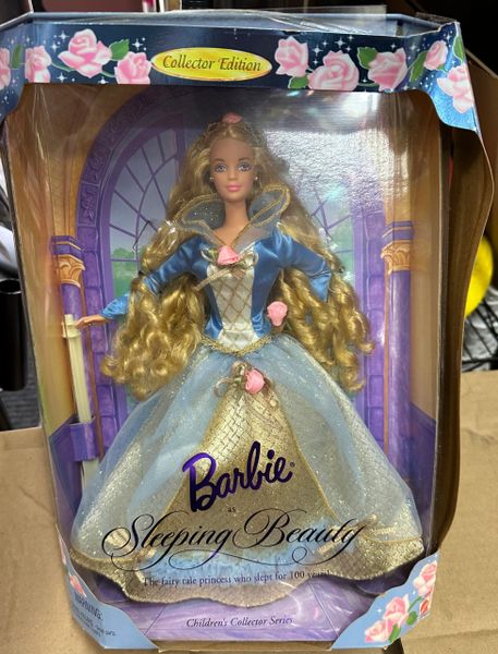 DOLL SALE - Rare Sleeping Beauty Barbie Doll, 1997 - 18586