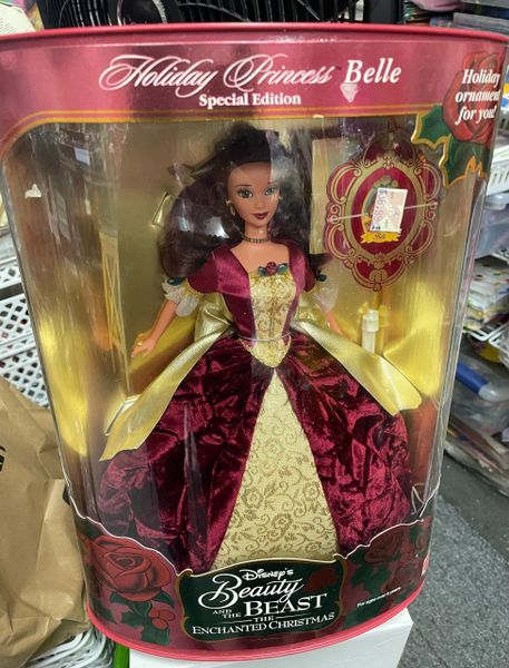 DOLL SALE - Rare Disney Barbie Doll Princess Belle from Beauty and The Beast, 1997