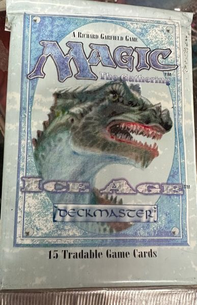 Magic the Gathering MTG Ice Age Deckmaster Booster Pack - 15 trading cards - 1996