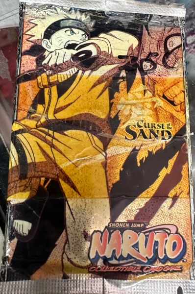 Shonen Jump Naruto Card Game Curse of the Sand Booster Pack - 9 Cards - 2006