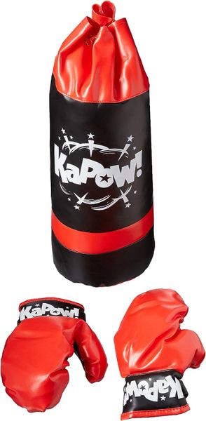 Kids Punching Bag & Glove Set, Boxing Gloves - By Schylling