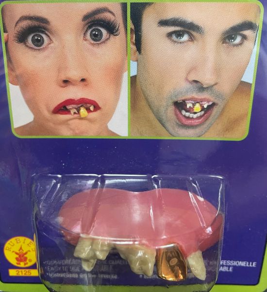 Costume Sale - Crazy Teeth - Ol 39er Accessory - Ugly Teeth - Halloween Spirit - under $20-
