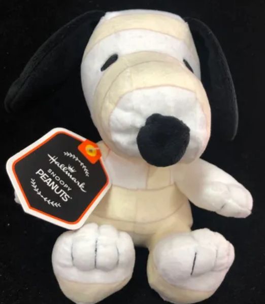 *Halloween Snoopy Mummy Plush Doll, 6.5in