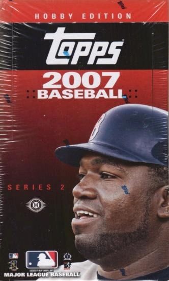 2007 Topps Baseball Series 2 Hobby Edition Box - 36pks