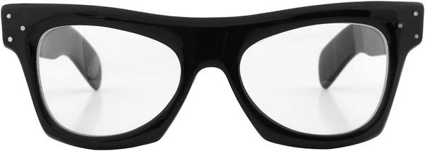 50s Rocker Glasses - Black Glasses - Purim - Halloween Sale
