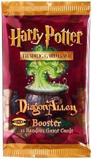 *Rare - BOGO SALE - Harry Potter Diagon Alley Trading Card Game Booster Pack - 2002