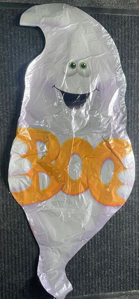 Ghost Boo Halloween Balloon, 40in - Halloween Balloons