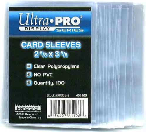BOGO SALE - Ultra Pro Card Soft Trading Card Sleeves, Protectors - 100 pack