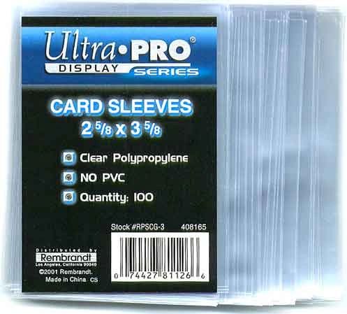 *Ultra Pro Card Soft Trading Card Sleeves, Protectors, 100pcs