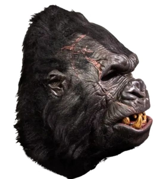 King Kong Gorilla Mask- Licensed - Halloween Sale - Jungle Animal