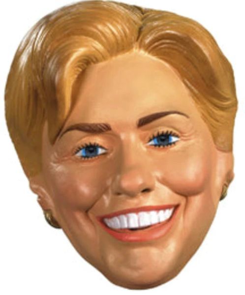 Hillary Clinton Mask - Politician - Political - Halloween Spirit - under $20