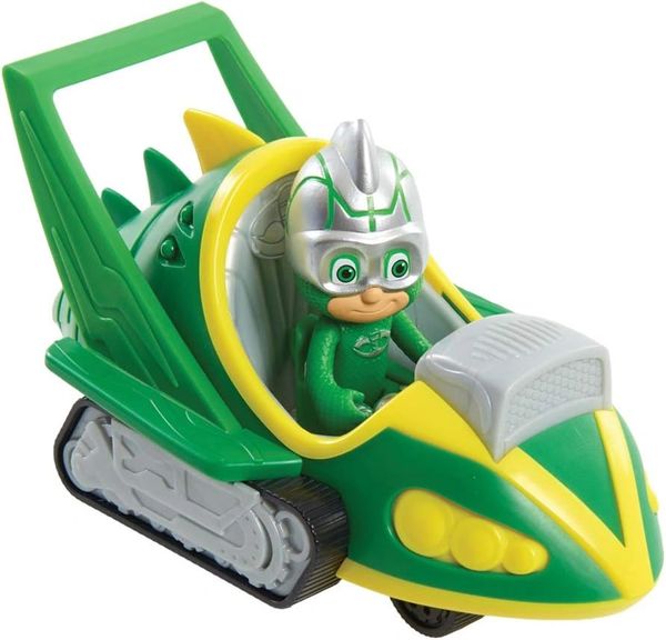 SALE - PJ Masks Speed Boosters Vehicles - Gekko Mobile, Vehicle and Figure - Toy Sale