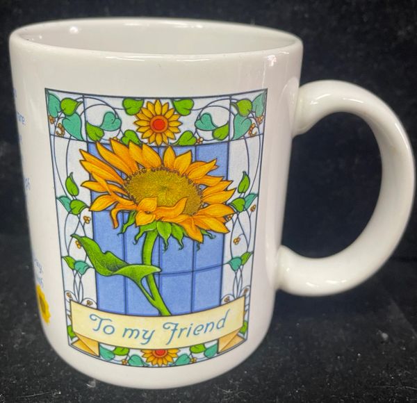 *To My Friend Floral Coffee Mug - Mom Gifts