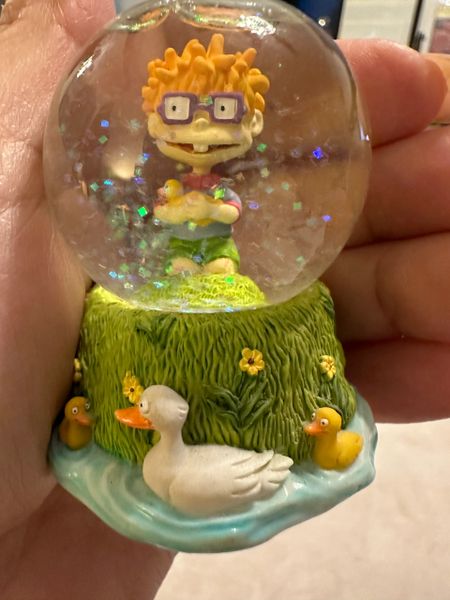 Rare Mini Rugrats Water globe, 2.5in - 2000