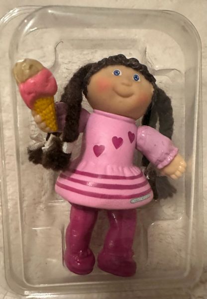 *Vintage Cabbage Patch Mini Posable Toy Figure 1984