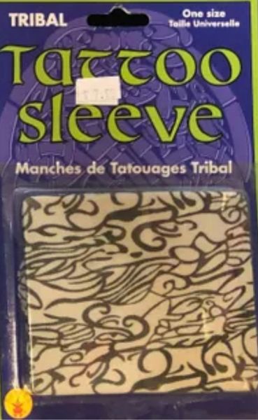 *Tribal Tattoo Sleeves Costume Accessory, Body Art - Pull-on - Halloween