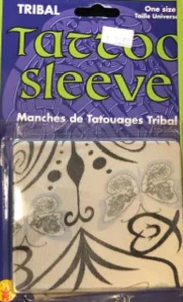 *Pull-on Tribal Tattoo Sleeves - Body Art - After Halloween Sale