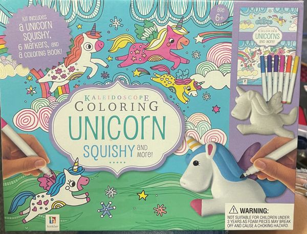 *Unicorn Squishy Coloring - Arts & Crafts