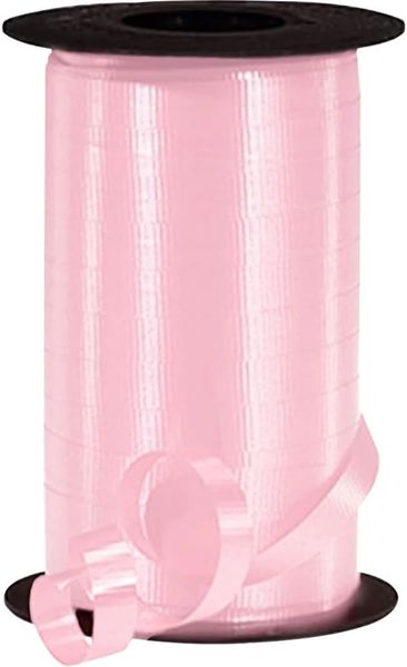 *Wide Pink Crimped Curling Ribbon, 3/8in x 250 Yards