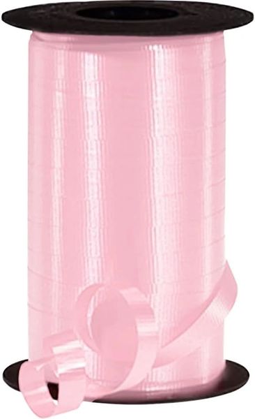 *Wide Pink Crimped Curling Ribbon, 3/8in x 250 Yards