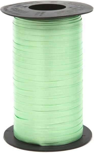 *Mint Green Crimped Curling Ribbon, 3/16in x 500 Yards