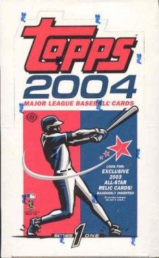 *Rare Topps Series 1 Baseball Trading Cards Pack -2004