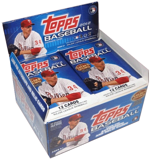 2012 Topps Update Series Baseball Jumbo Box